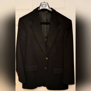 Kansas City Halls 100% Cashmere black blazer. Size 44 Regular. Like new